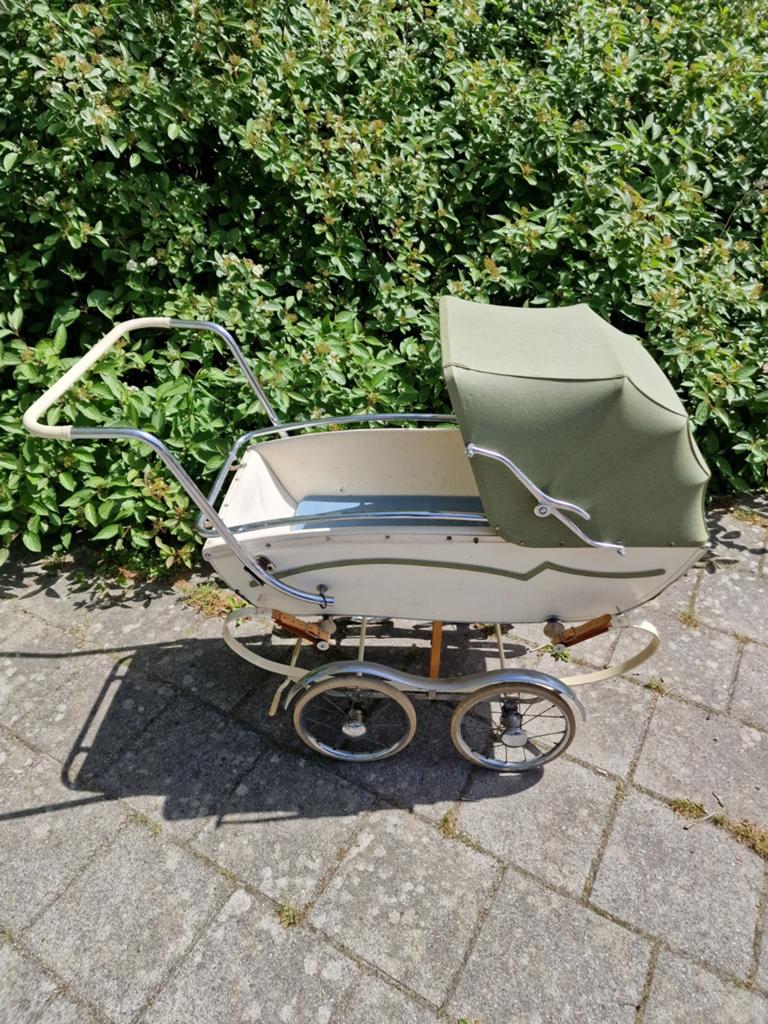 Retro vintage kinderwagen jaren 50, Kinderen en Baby's, Kinderwagens en Combinaties, Ophalen, Gebruikt, Kinderwagen, Overige merken