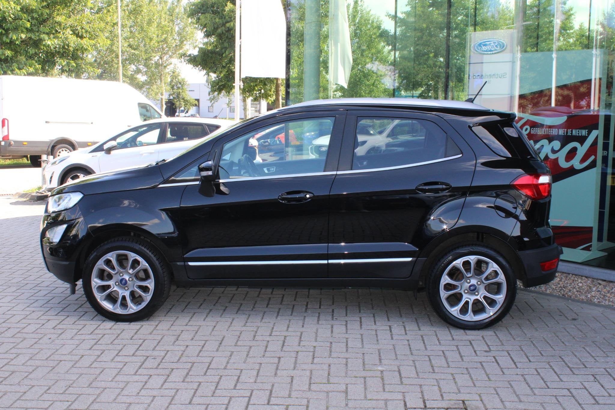 Ford EcoSport 1.0 EcoBoost Titanium | Dealeronderhouden | Tr, Auto's, Voorwielaandrijving, 125 pk, Gebruikt, Euro 6