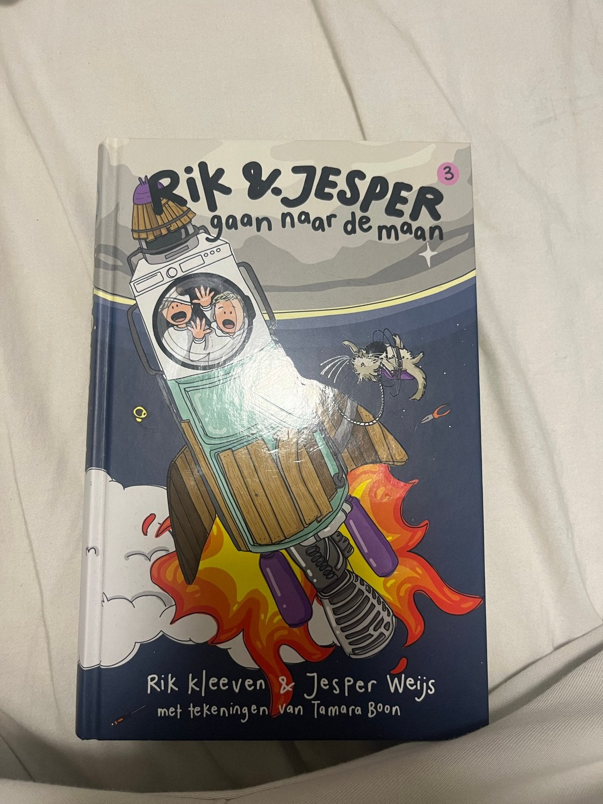 Rik & Jesper gaan naar de maan - Deel 3, Ophalen, Zo goed als nieuw, Fictie