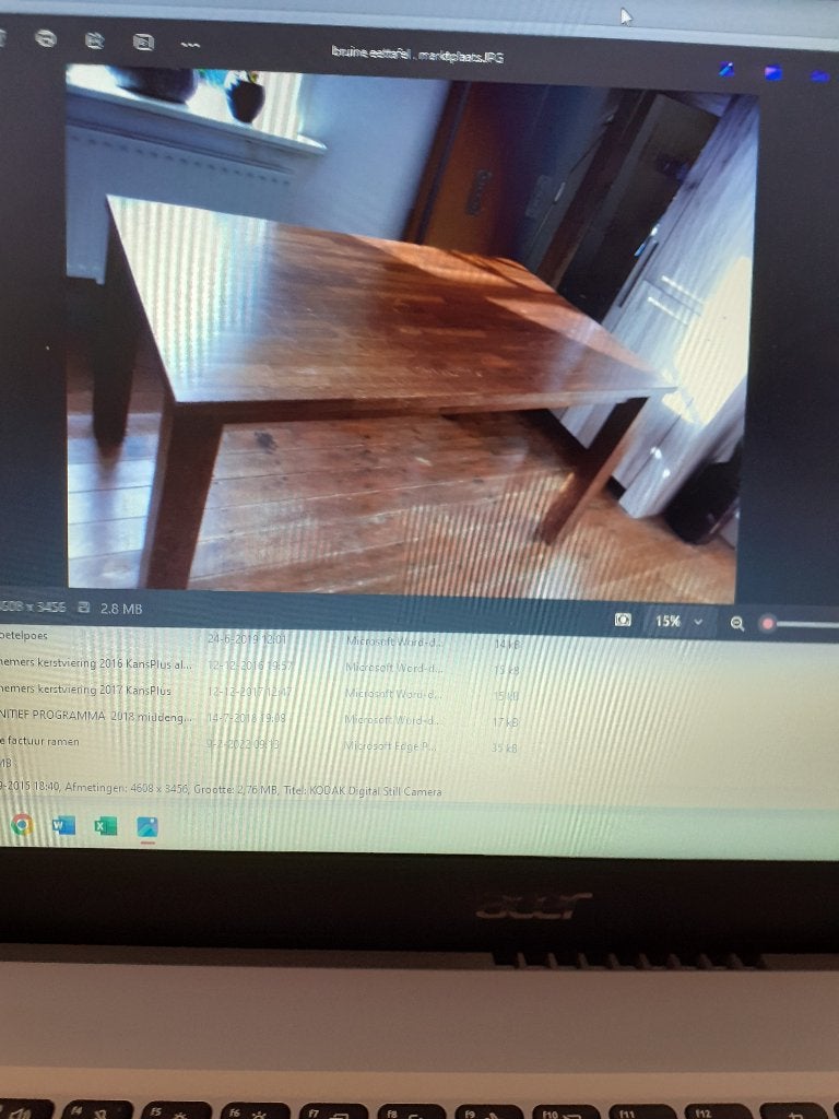 eettafel, Ophalen, Gebruikt, 50 tot 100 cm, Vijf personen of meer