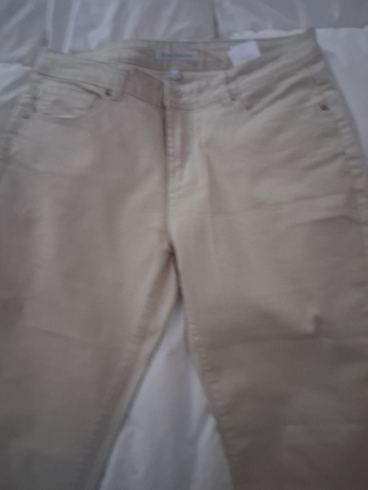 Red Button Mirthe Capri Broek Maat 40 Beige, Maat 38/40 (M), Beige, Ophalen of Verzenden, Driekwart