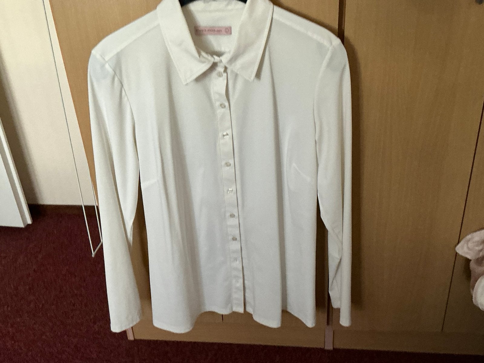 Studio Anneloes poppy shirt off white maat L voor €20,00, Ophalen of Verzenden, Gedragen, Maat 42/44 (L), Wit