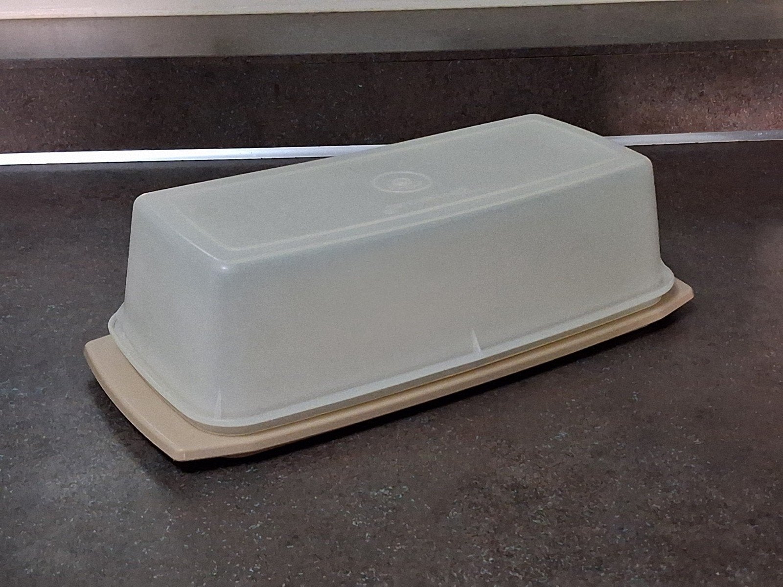 tupperware cakedoos vintage / cake / ontbijtkoek, Huis en Inrichting, Ophalen of Verzenden, Gebruikt, Overige typen