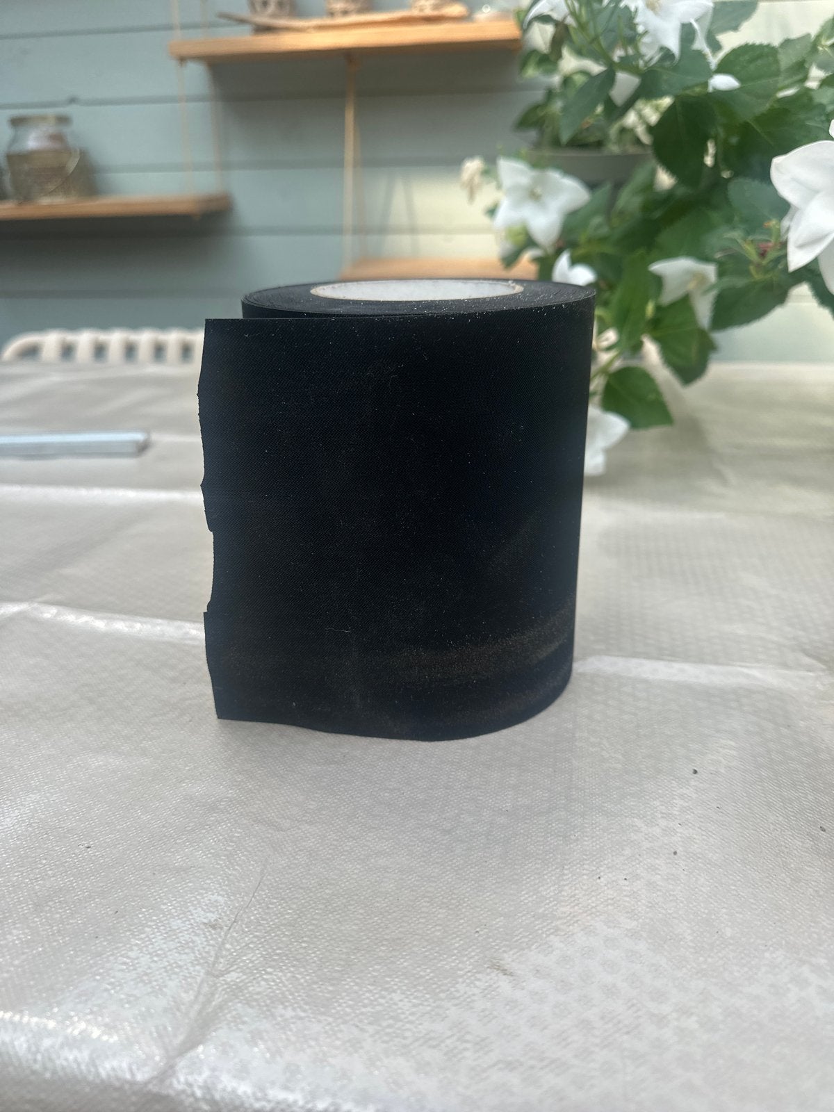 Premiumfol epdm nog 14 meter over, Ophalen of Verzenden, Nieuw, Minder dan 5 m²