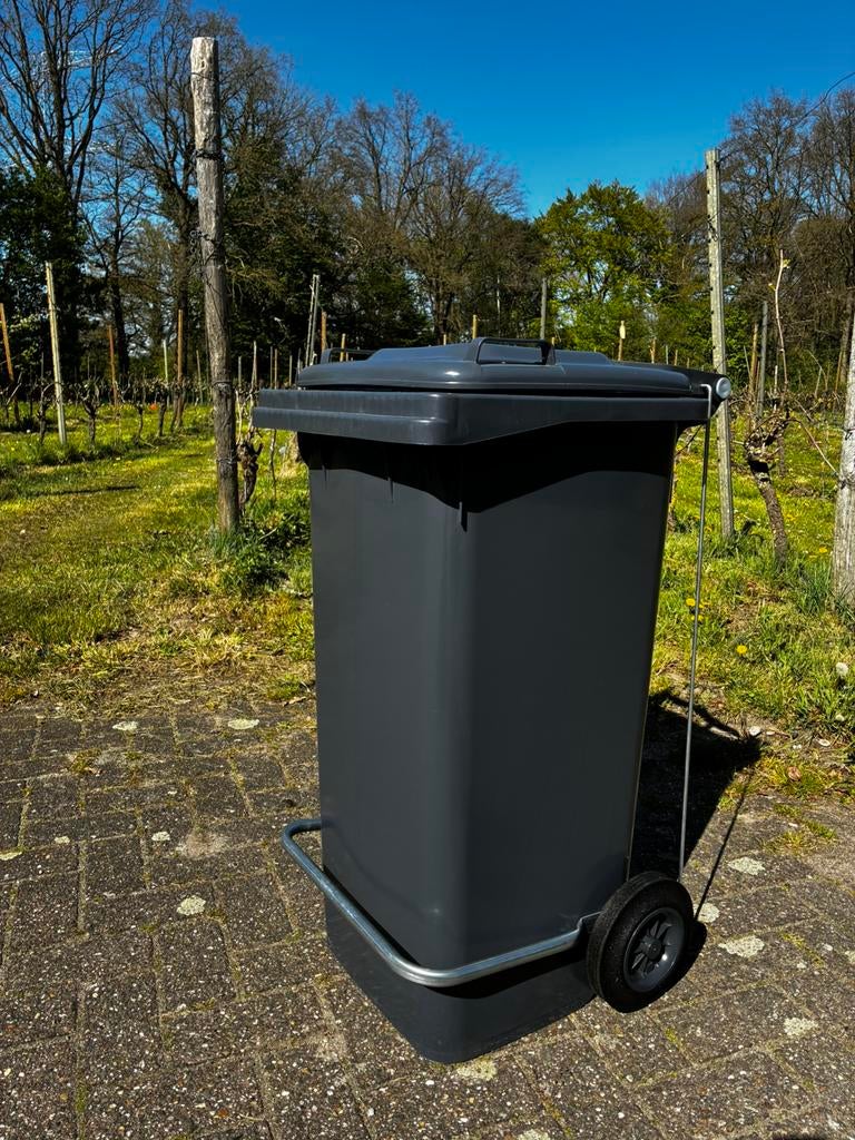 120L Afvalcontainer, kliko, vuilnisbak met pedaal, Huis en Inrichting, Woonaccessoires | Prullenbakken, Ophalen, Kunststof, Met pedaal