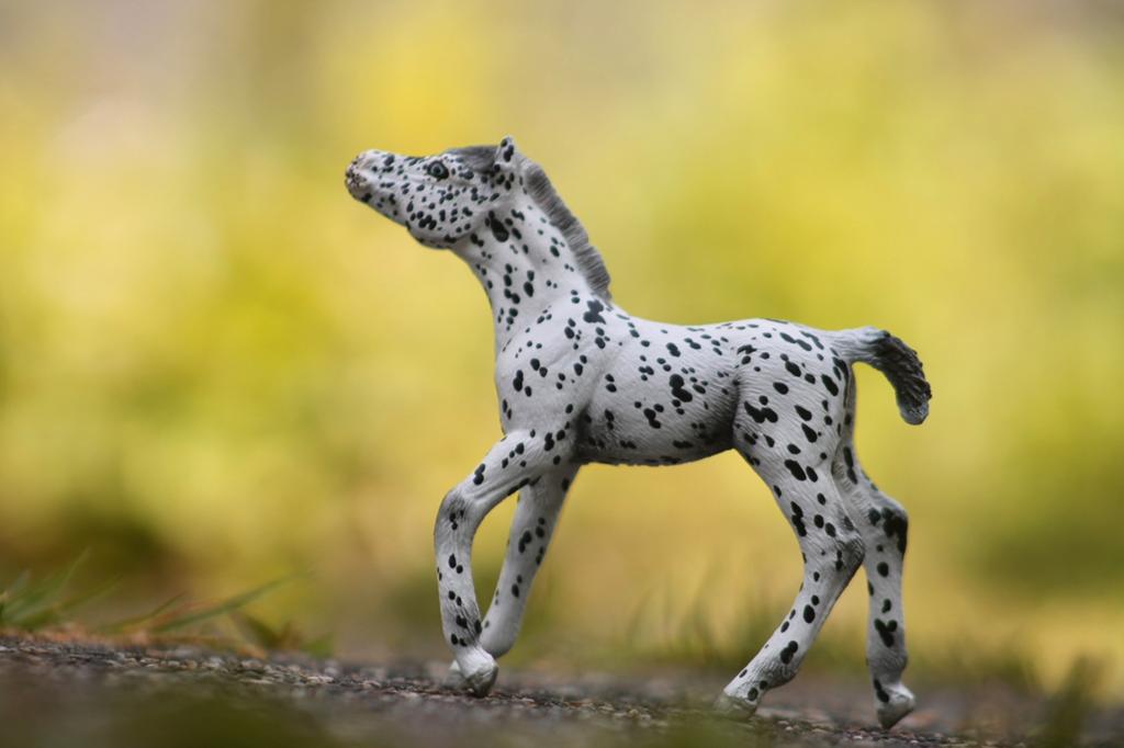 Schleich veulen custom/repaint, Ophalen of Verzenden, Zo goed als nieuw, Paard, Beeldje of Figuurtje