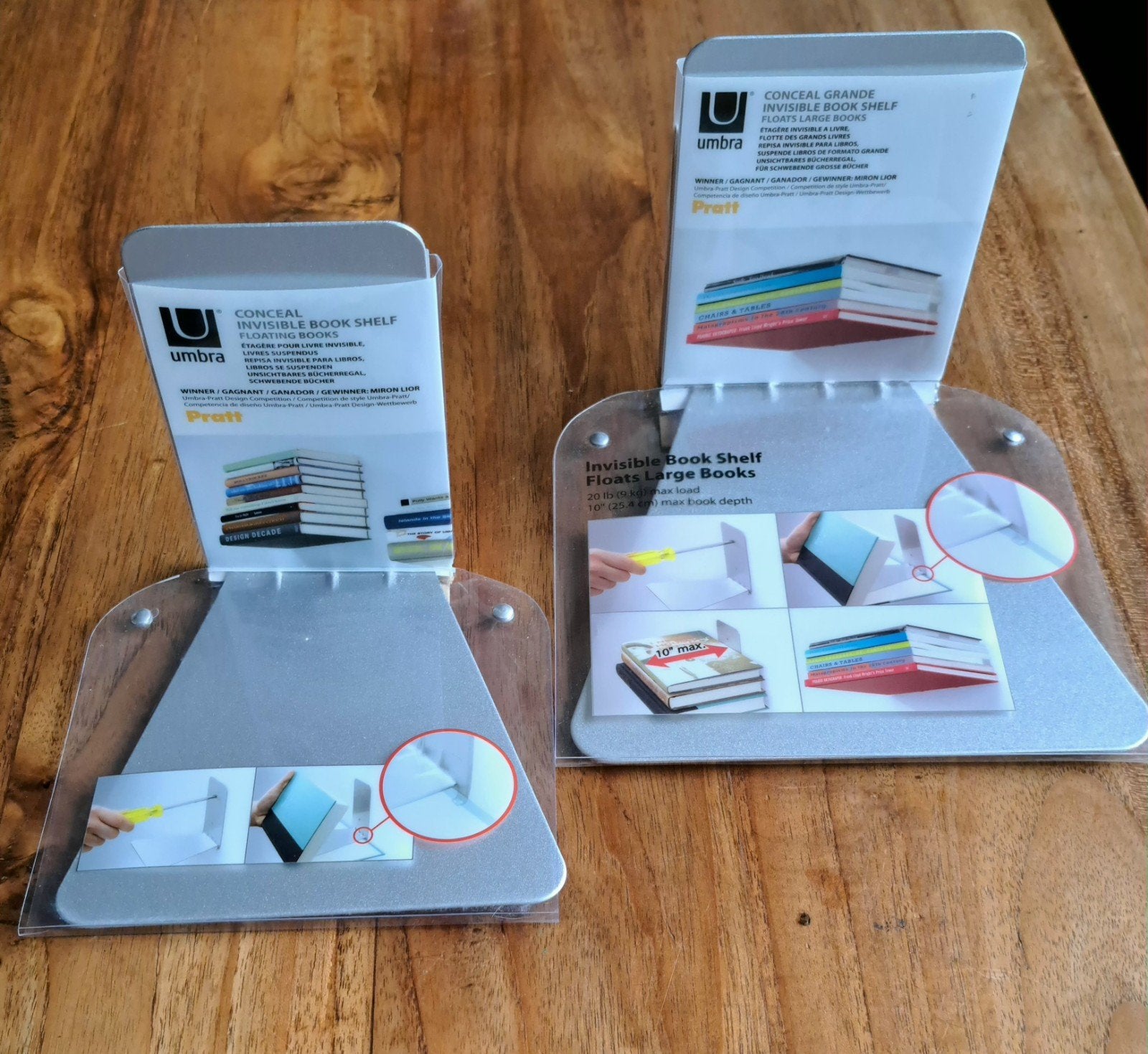 Onzichtbare boekenplankjes, Huis en Inrichting, Ophalen of Verzenden, Nieuw
