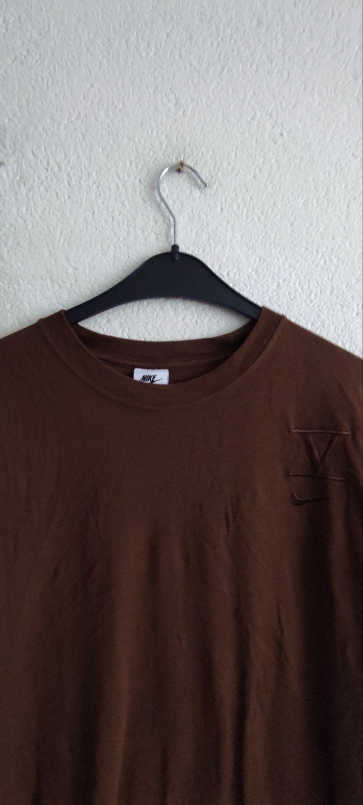 Nike T-shirt bruin maat L, Maat 52/54 (L), Bruin, Nike, Ophalen of Verzenden