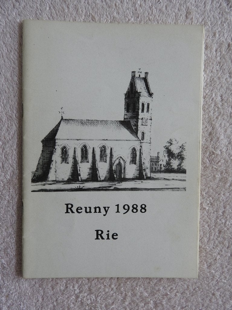 Reuny 1988 Rie - Ried, Ophalen of Verzenden, Zo goed als nieuw