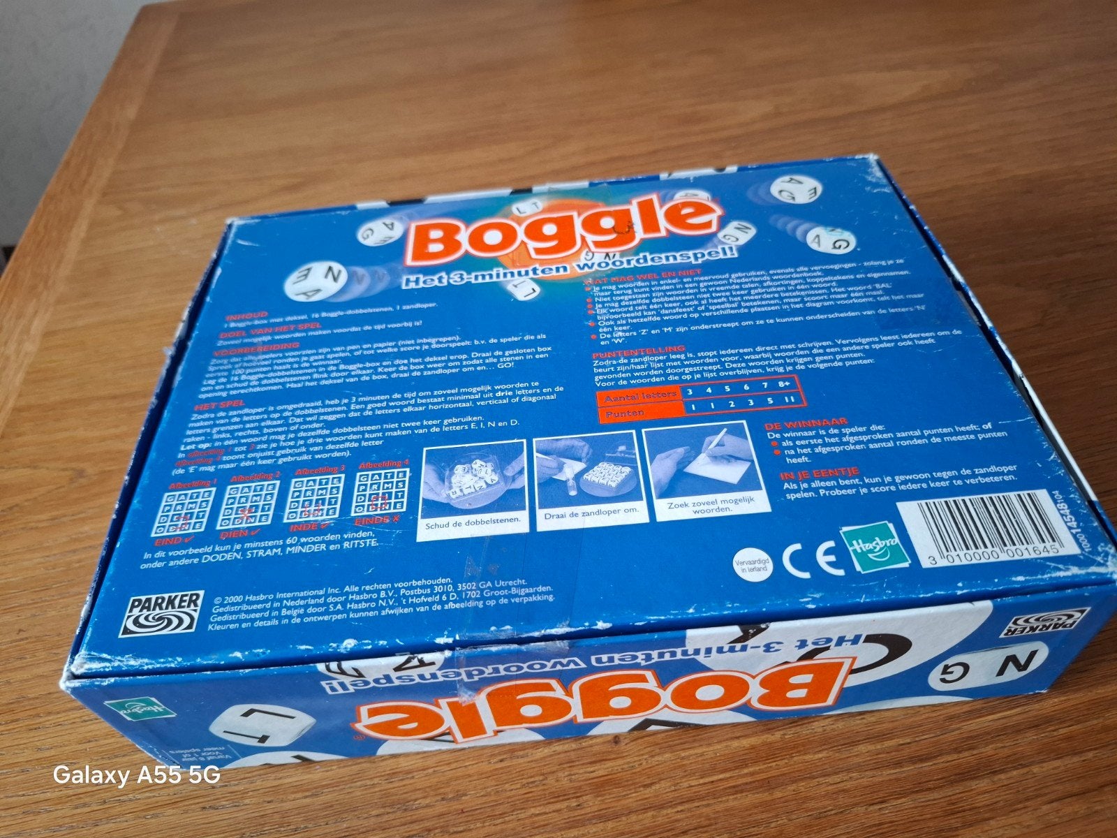 Boggle - Het 3-minuten woordspel van Parker/Hasbro, Hasbro International Inc., Ophalen of Verzenden, Vijf spelers of meer, De Entree 240, 1101 EE Amsterdam, Nederland