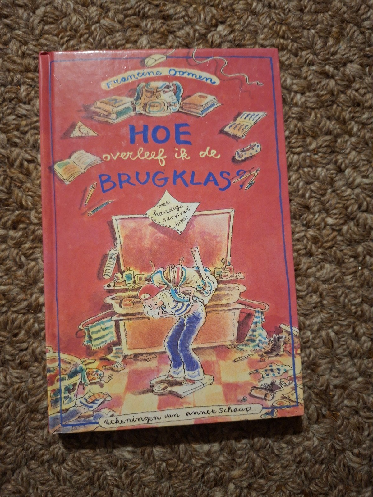 Hoe overleef ik de brugklas? - Francine Oomen, Boeken, Kinderboeken | Jeugd | 10 tot 12 jaar, Gelezen, Fictie, Ophalen of Verzenden