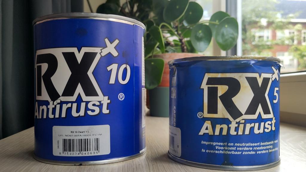 Anti-roest RX5 0.3L en RX10 0.75L oldtimer camper, Ophalen