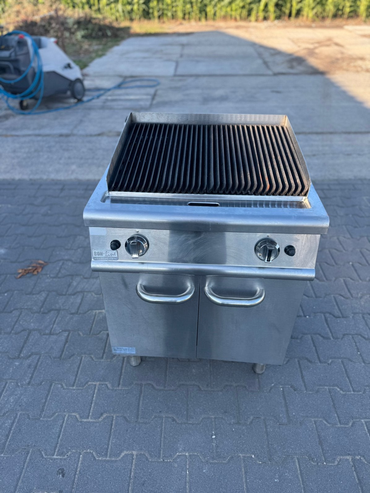 Professionele Horeca Lavasteengrill / Gas, Ophalen of Verzenden, Gebruikt, Fornuis, Frituur en Grillen