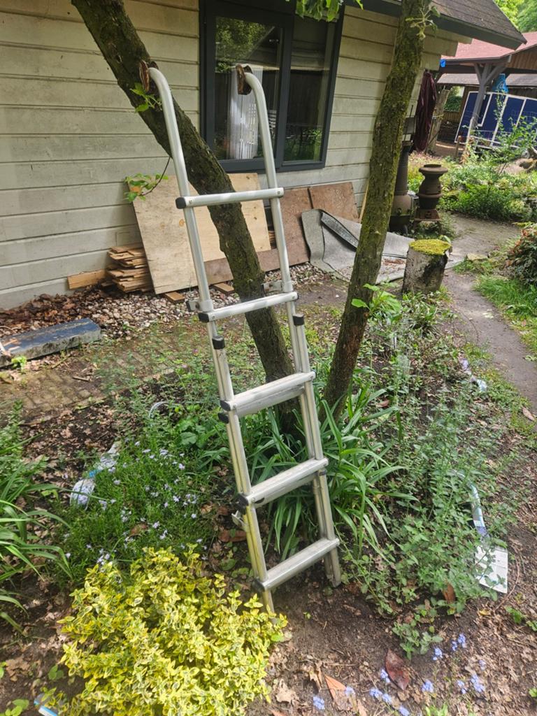 RV Camper ladder uitklapbaar, Ophalen of Verzenden, Minder dan 2 meter