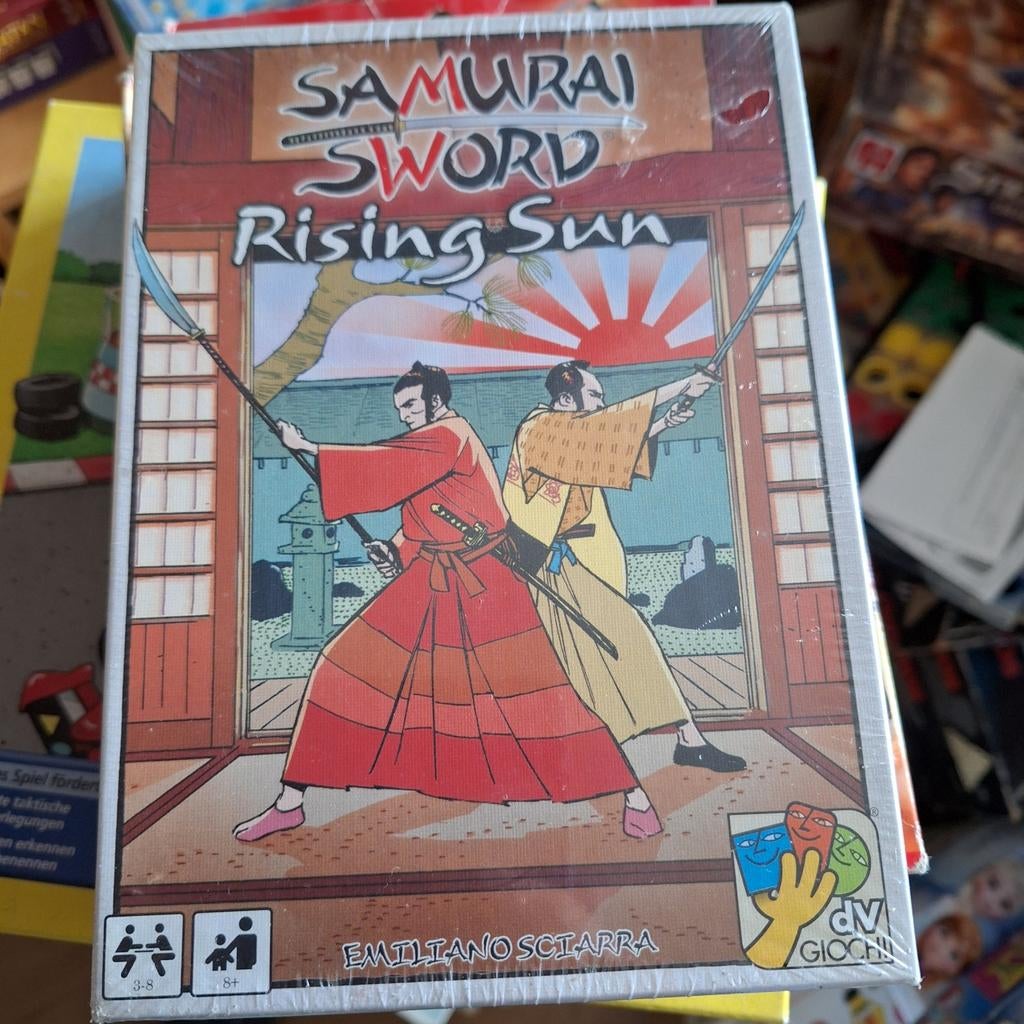 Samurai Sword: Rising Sun Bordspel - Nieuw in folie, Hobby en Vrije tijd, Gezelschapsspellen | Bordspellen, Vijf spelers of meer