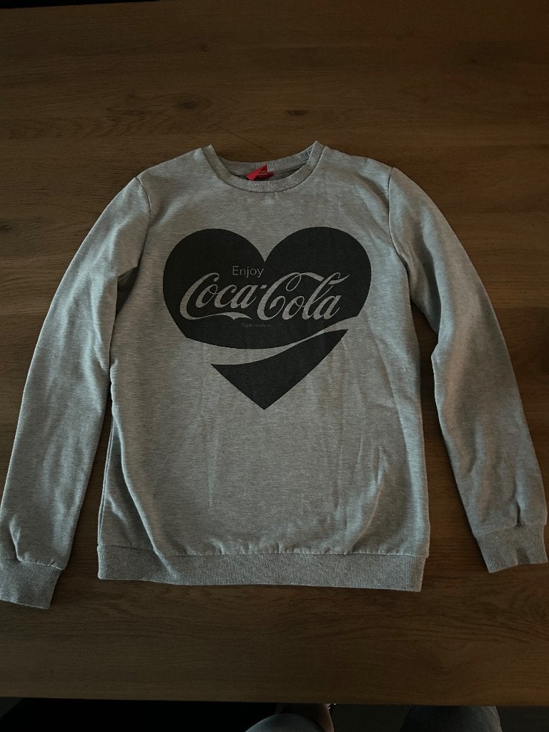 Trui Coca Cola maat S, Coca Cola, Ophalen of Verzenden, Maat 36 (S), Grijs