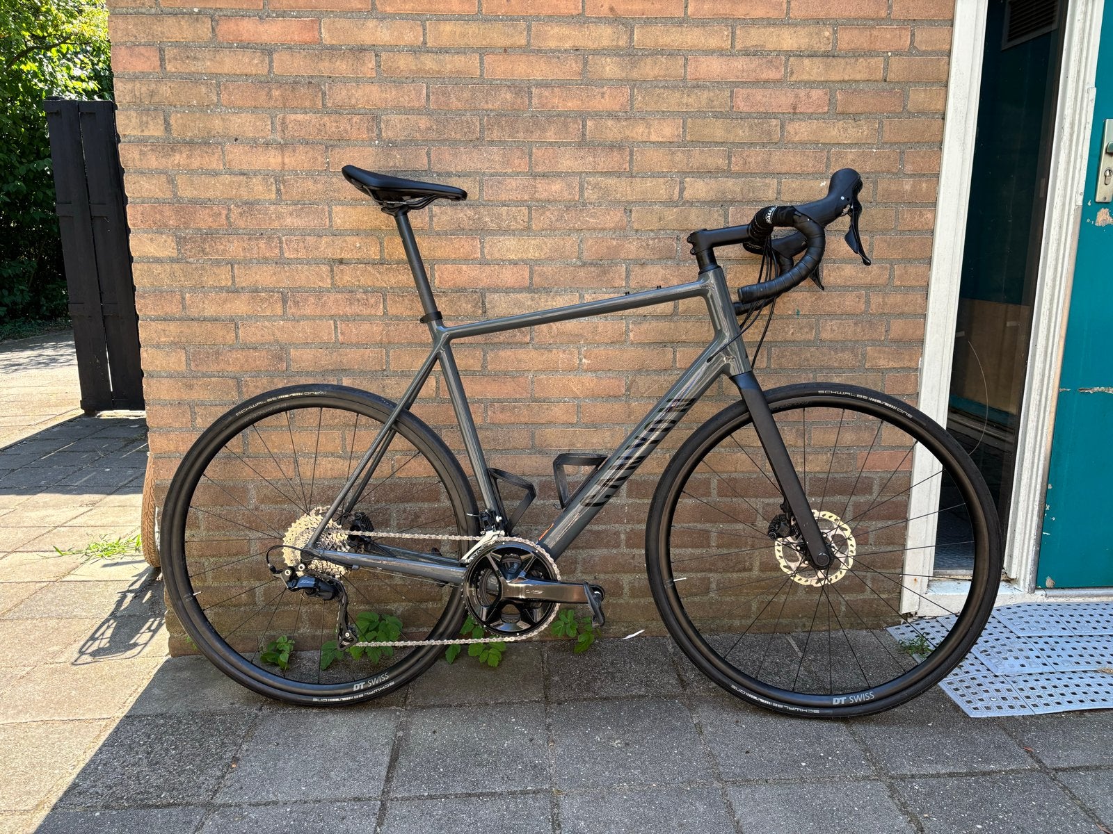 Canyon Endurace 7 RAW XL | Shimano 105 12s +4iiii Powermeter, 28 inch, Gebruikt, 61 tot 65 cm, Meer dan 20 versnellingen