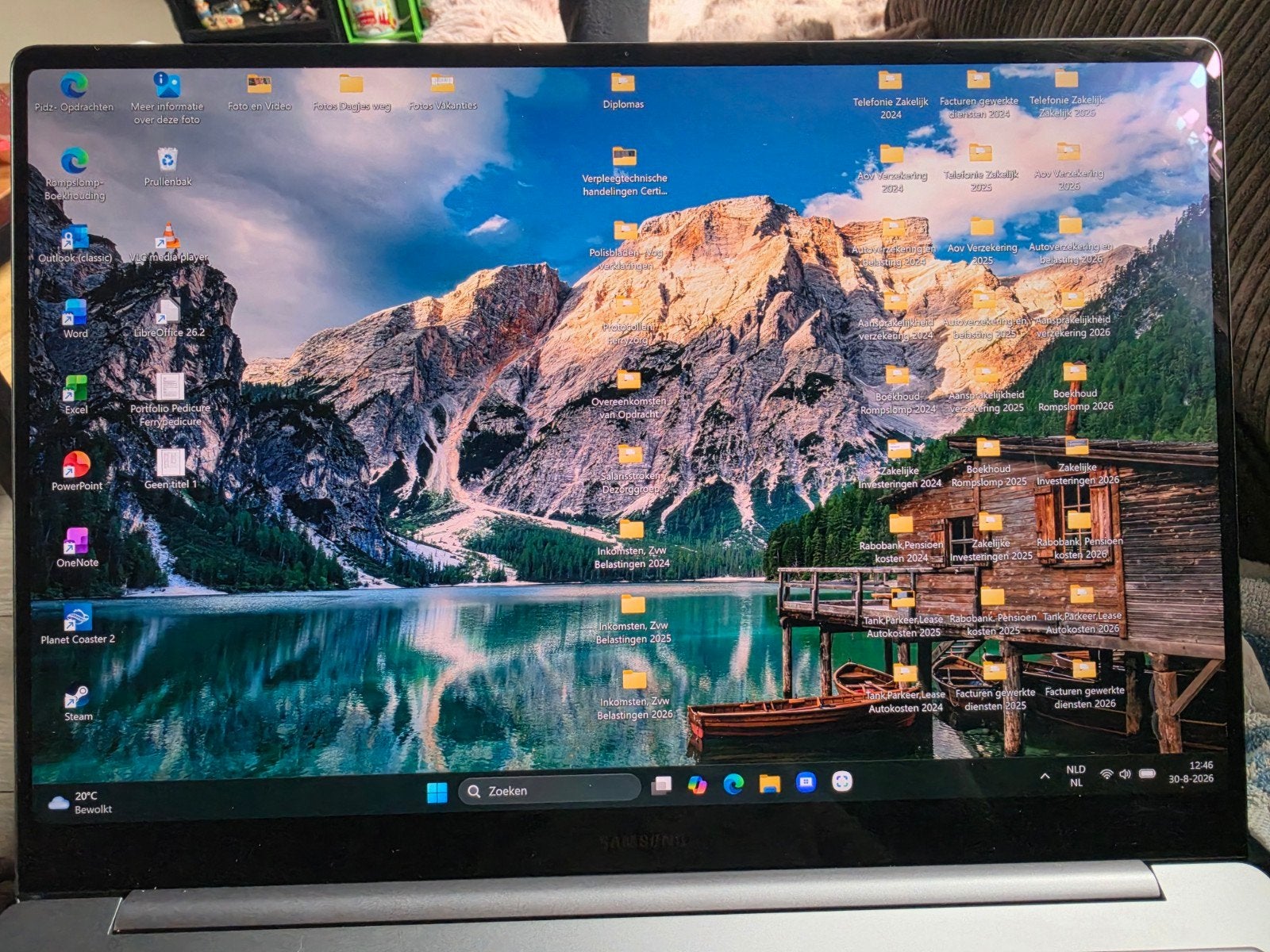 Samsung Galaxy Book5 Pro 16 inch., Ophalen, Gebruikt, Qwerty, Met touchscreen