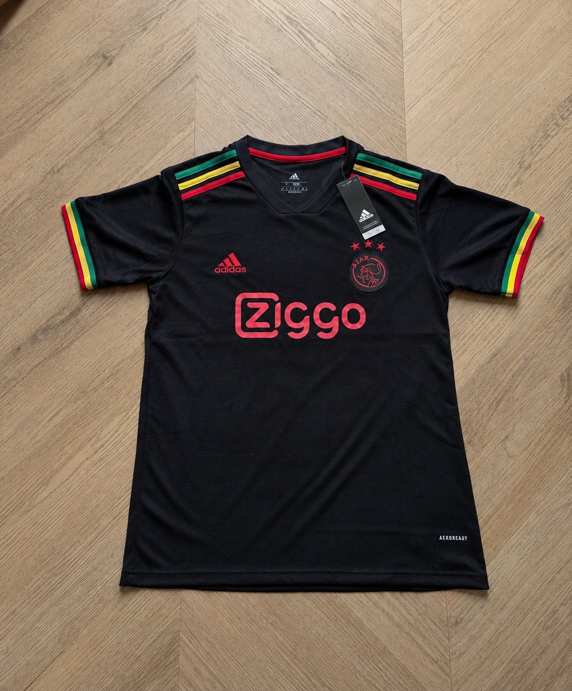 Ajax Bob Marley 2021/2022 Derde shirt L, XL XXL - Nieuw, Kleding | Heren, Maat 52/54 (L), Zwart, Nieuw, Ophalen of Verzenden
