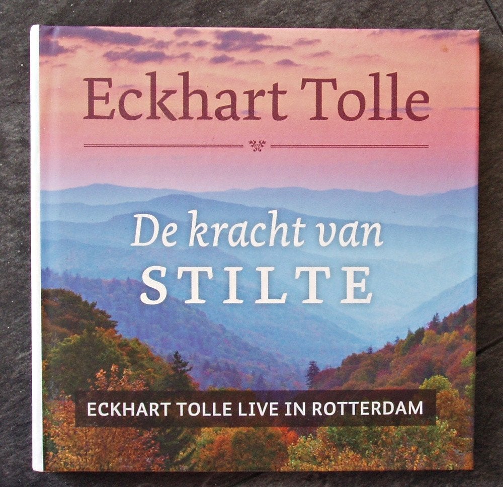 DVD met Boekje - De Kracht van Stilte - Eckhart Tolle, Spiritualiteit algemeen, Verzenden, Overige typen, Zo goed als nieuw