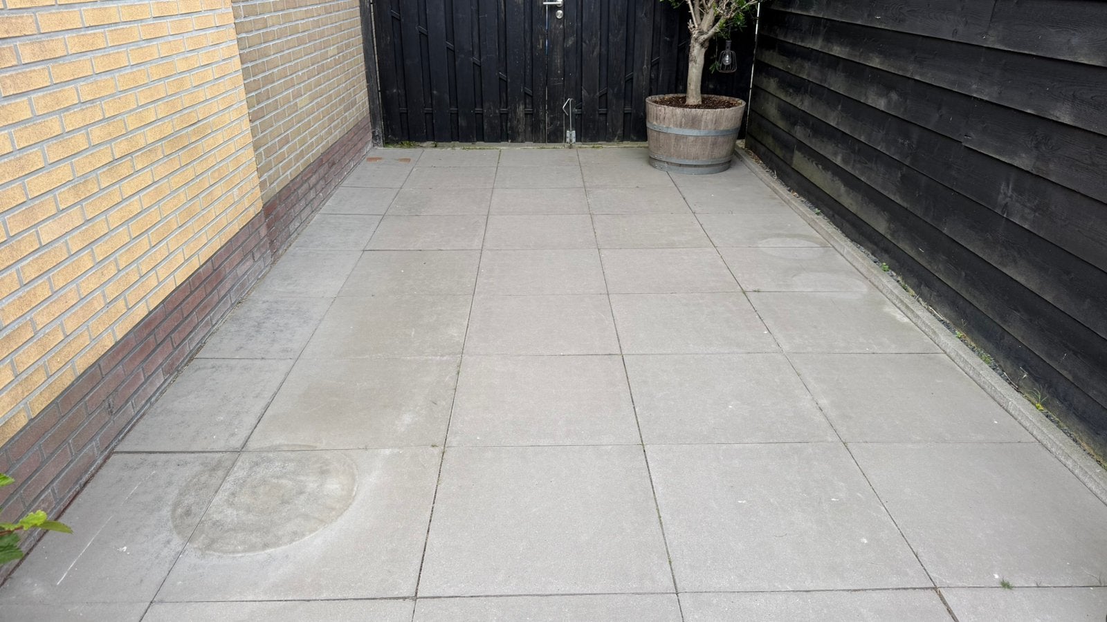 Gratis! Terasstegels grijs / tegels, Tuin en Terras, Ophalen, Gebruikt, Overige materialen