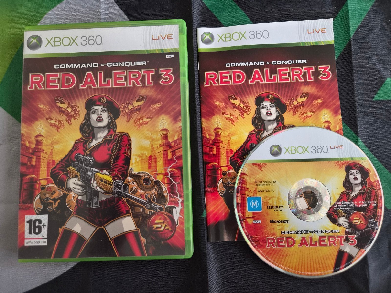 Command & Conquer Red Alert 3, Gebruikt, Verzenden, 1 speler, Strategie en Constructie