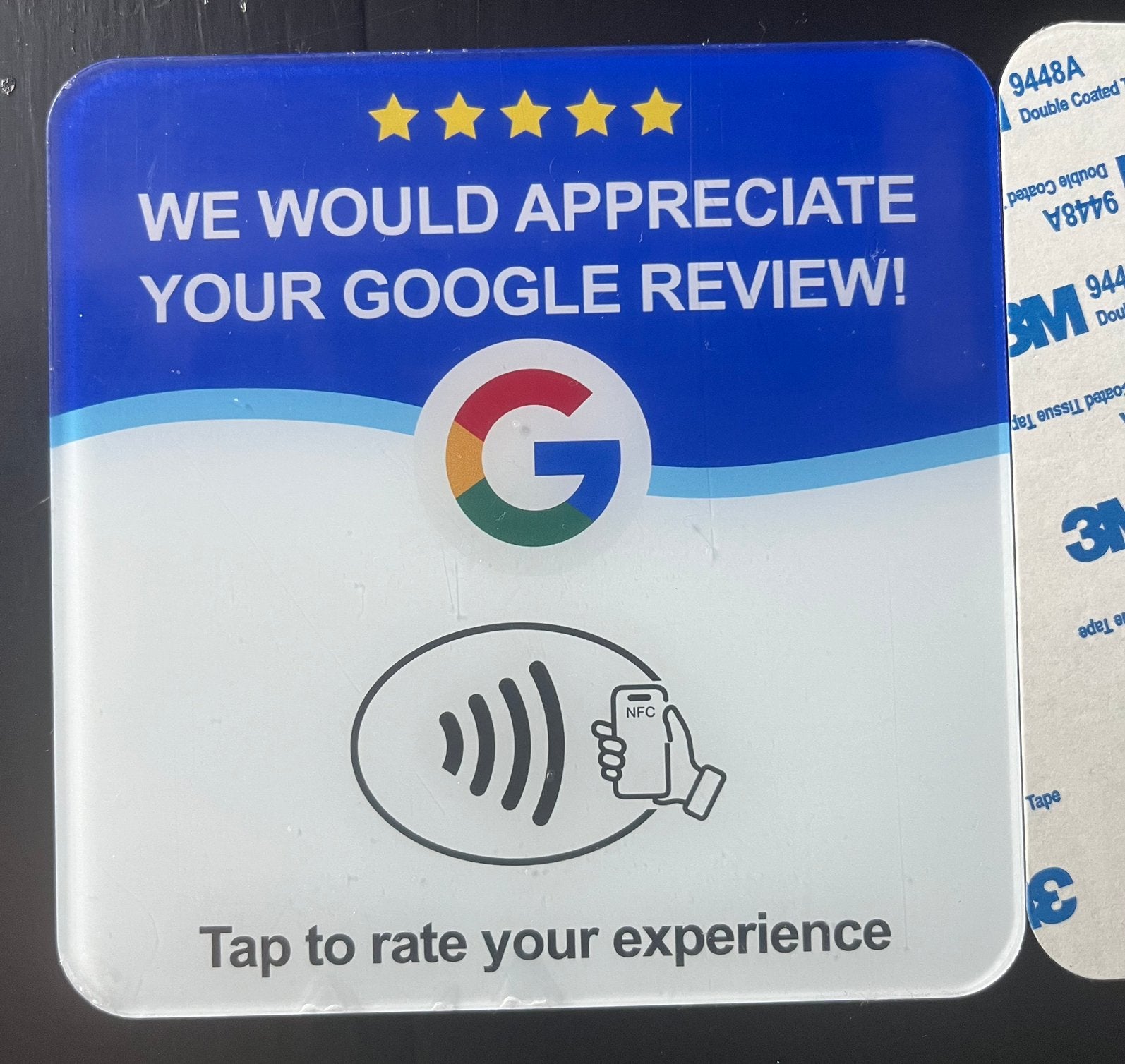 NFC Google Review Kaart - Verhoog je Google Reviews!, Verzenden, Nieuw, Gebruiksvoorwerp