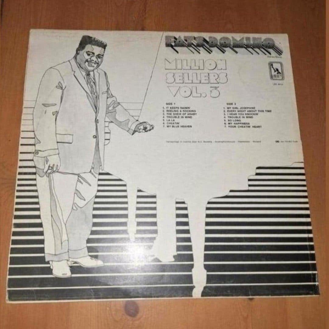 Fats Domino - Million Sellers Vol. 3 LP (Pop, Rock & Roll), LP, Gebruikt, Pop, Ophalen of Verzenden