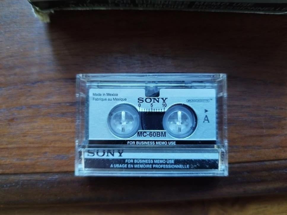 Sony multipack  9x Microcassettes 60 min - Nieuw in doos, Cd's en Dvd's, Cassettebandjes, Nieuw in verpakking, Onbespeeld, Overige genres