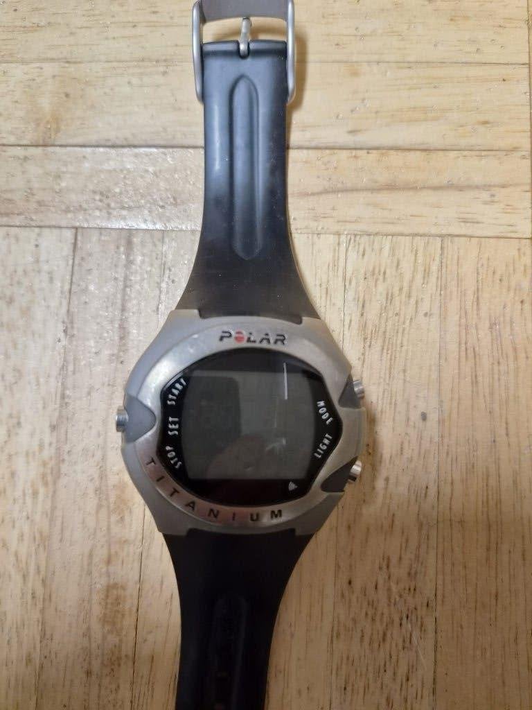 Polar S720i Titanium Hartslag horloge, Gebruikt, Verzenden, Hartslag, IOS