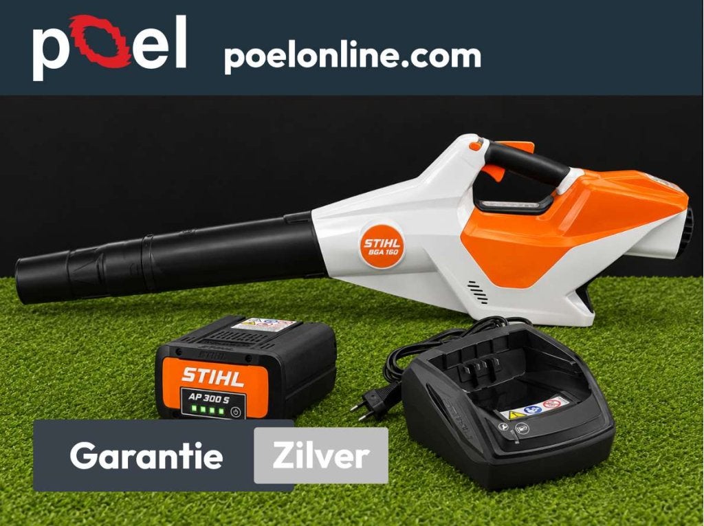 Occasion STIHL BGA 160 SET – Met 6 maanden garantie!, Niet ingevuld, Gebruikt, STIHL, Info@poelonline.nl