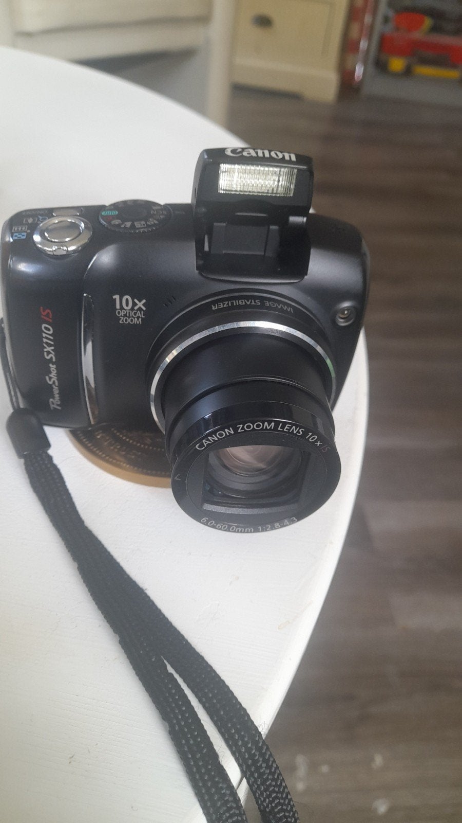 Canon PowerShot SX110 IS Compactcamera met 10x optische zoo, Ophalen, Gebruikt, Canon, Compactcamera
