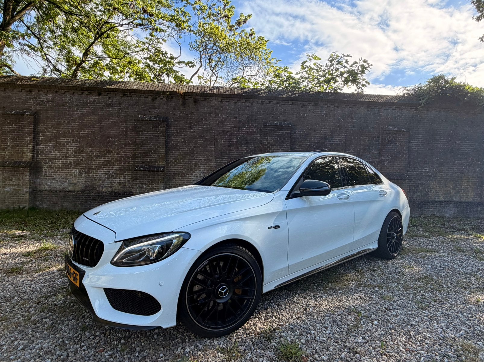 Mercedes-Benz C43 C450 AMG 4MATIC |Kuipstoelen|Panoschuifdak, Auto's, 1800 kg, 367 pk, Bluetooth, Vierwielaandrijving