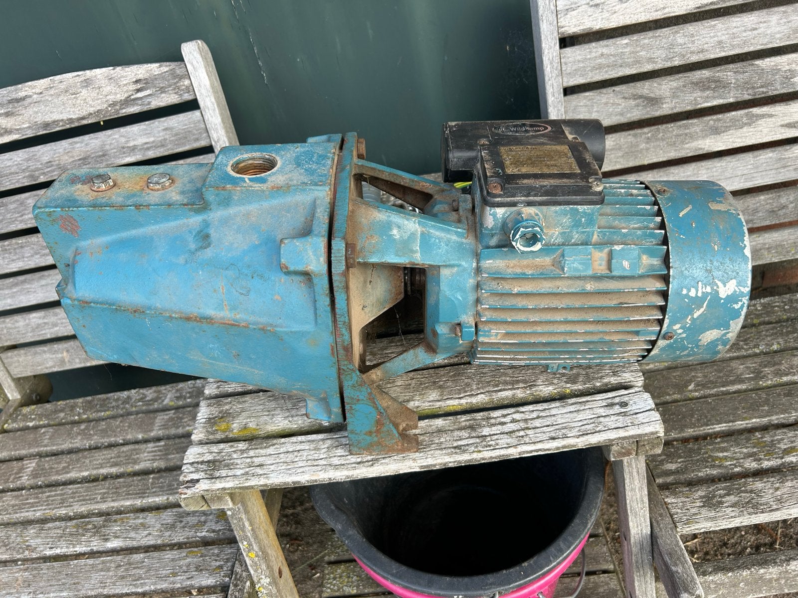 Niet werkende Calpeda pomp 1,1kW, Ophalen, Gebruikt, Elektrisch, Bronpomp