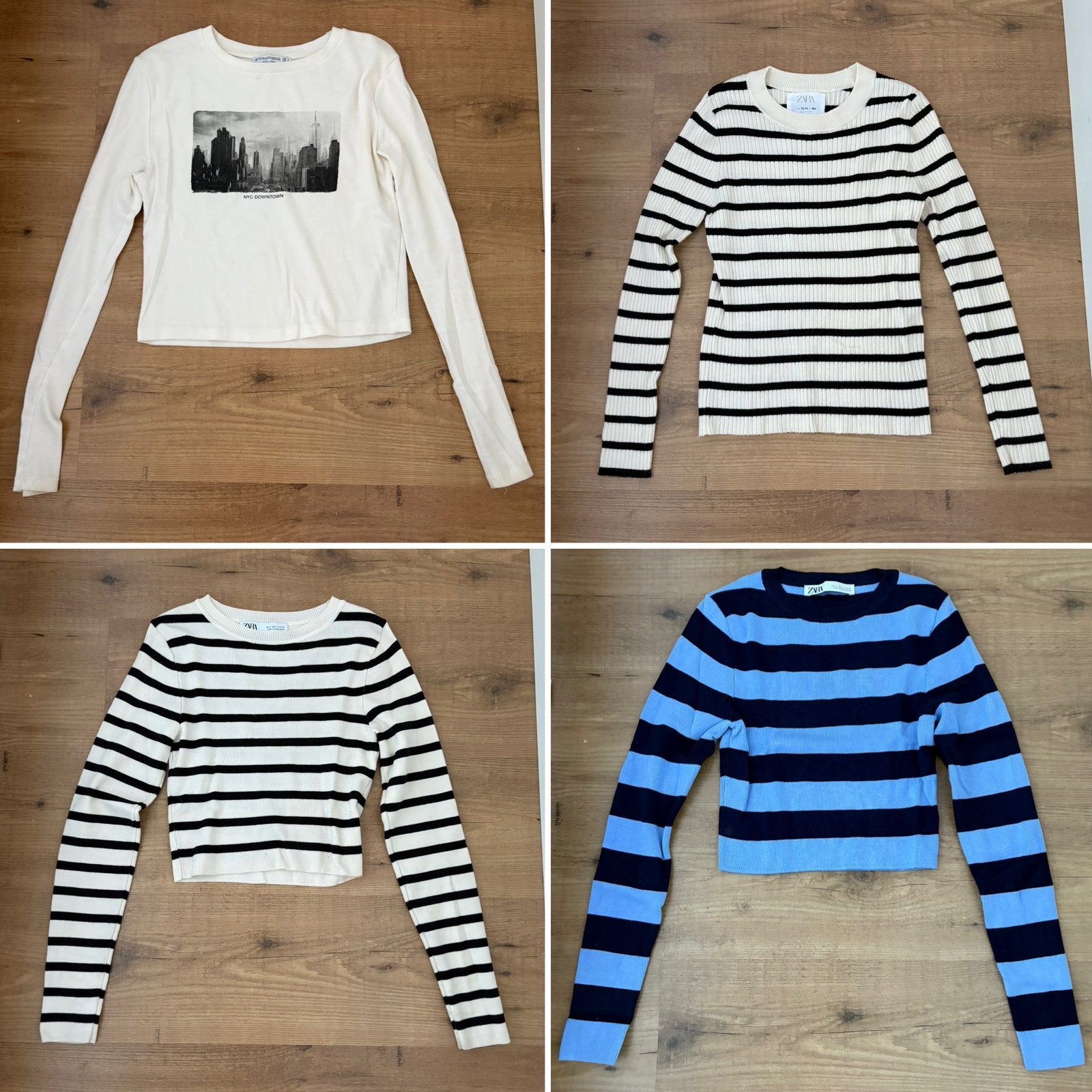 Zara & Stradivarius shirtjes, Ophalen of Verzenden, Zo goed als nieuw, Maat 36 (S), Lange mouw