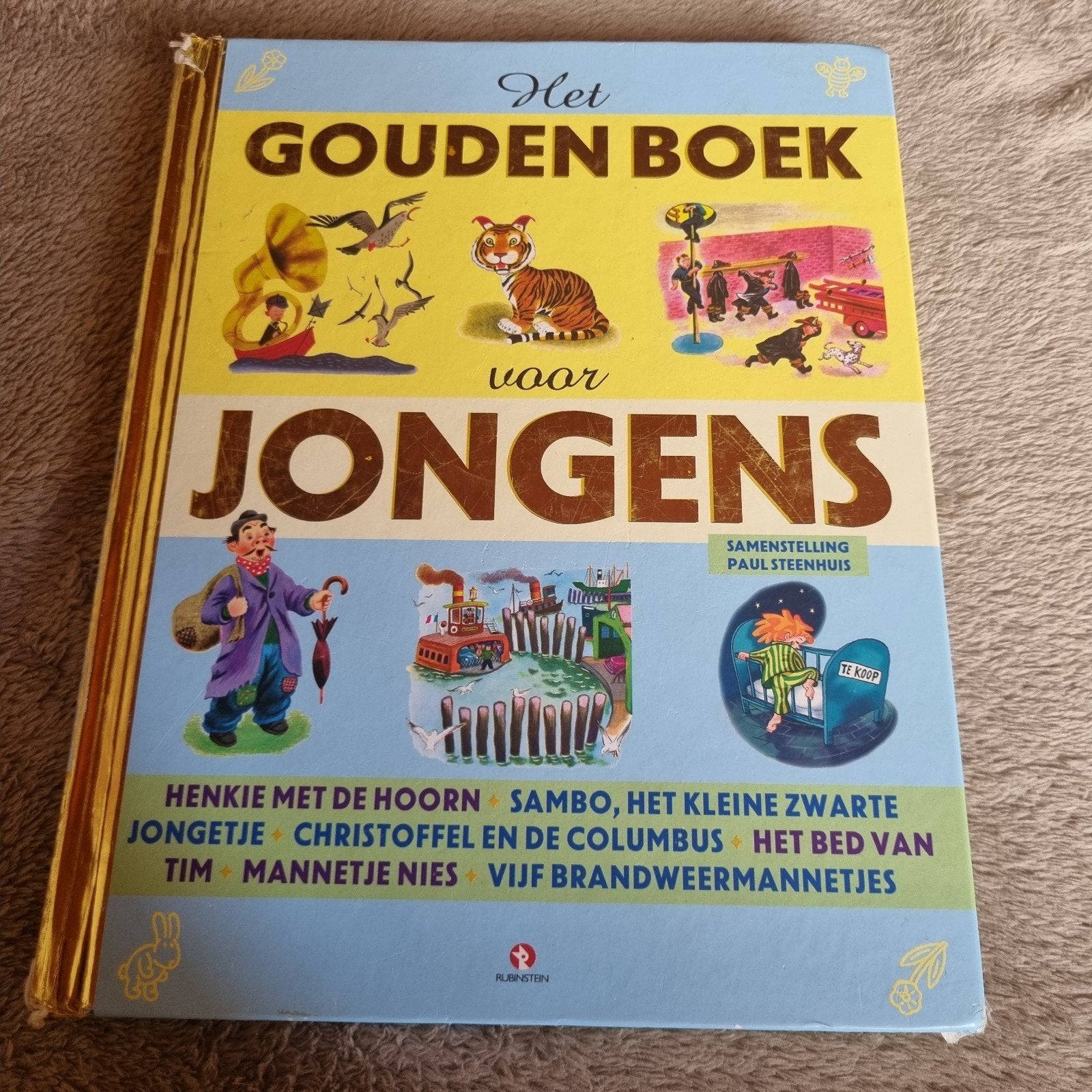 Het Gouden Boek voor Jongens - Paul Steenbuis, Boeken, Ophalen of Verzenden, Gelezen, Fictie algemeen