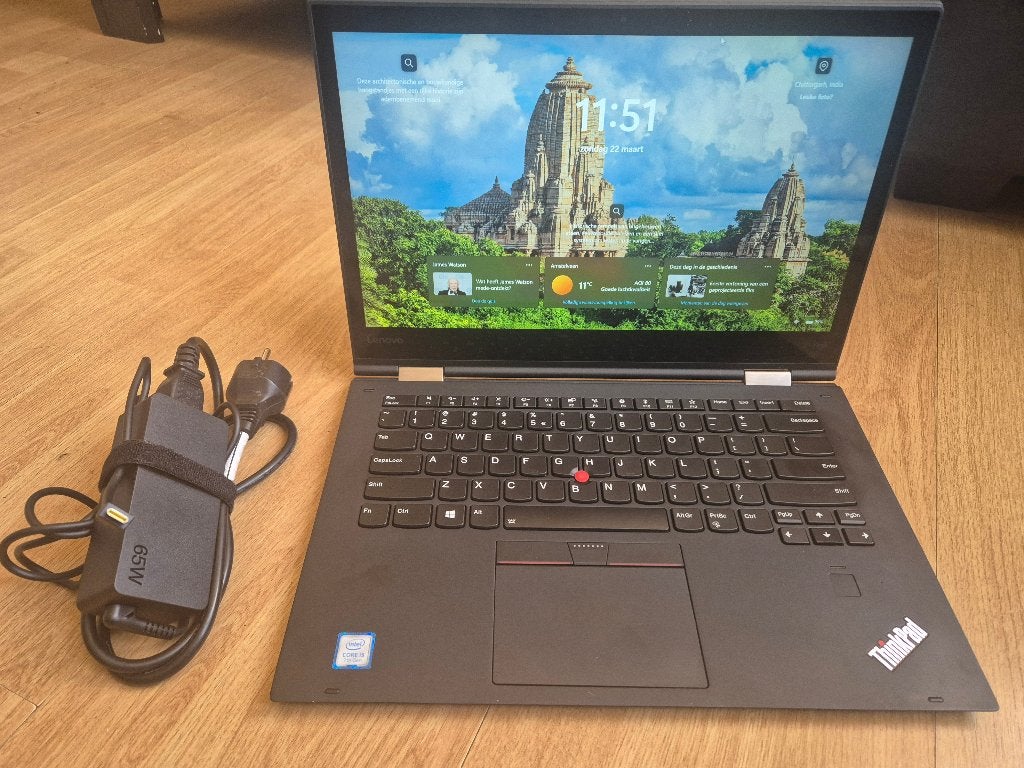 lenovo X1 Yoga 2 gen CI5 7 gen Proc. 256 GB SSD 8GB Geheugen, Computers en Software, Ophalen, 256 GB, Qwerty, 8 GB