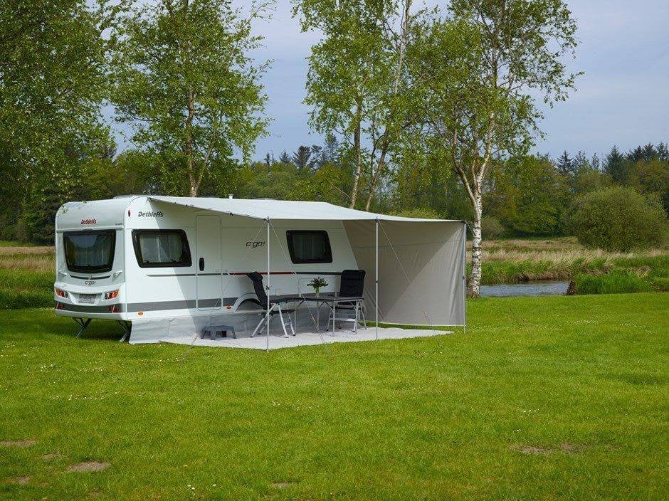 Luifel Ventura Sun Q 8/9 meter, Ophalen, Zo goed als nieuw, Polyester, Overige merken