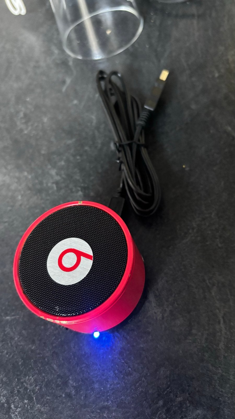 Draagbare Dré Speaker S10 - Rood met Bluetooth en AUX, Overige merken, Gebruikt, Ophalen of Verzenden, Draagbare speaker