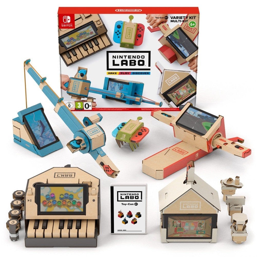 Nintendo Labo Variety Kit - Nieuw in doos!, Spelcomputers en Games, Ophalen, Puzzel en Educatief, 1 speler, Vanaf 3 jaar