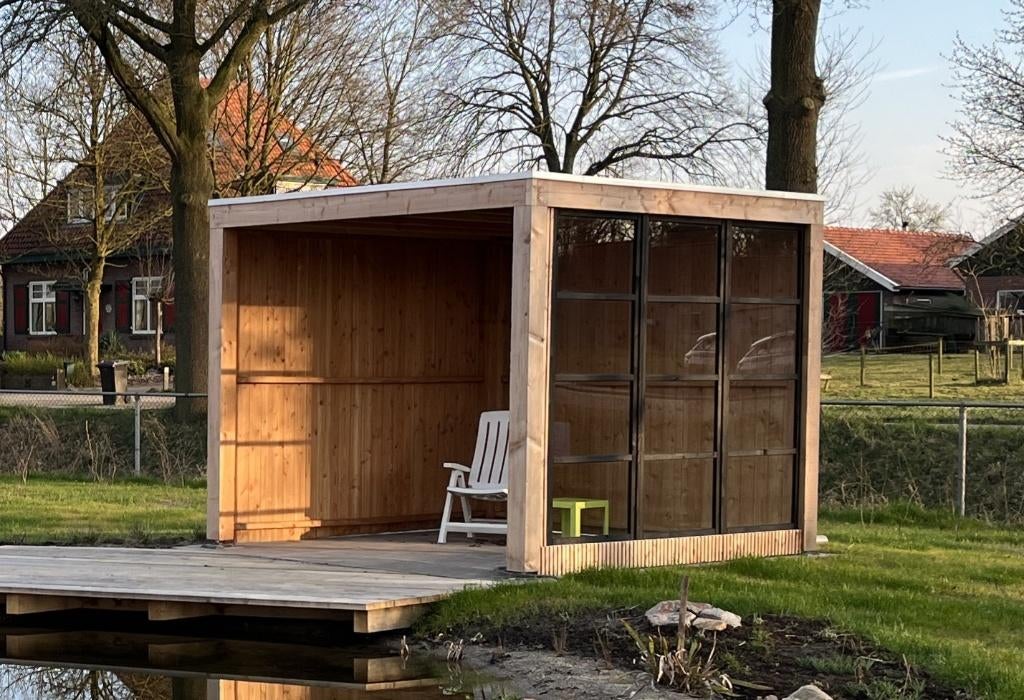 Tuinhuis /overkapping, Tuin en Terras, Overkappingen, Ophalen, Zo goed als nieuw, Tuinpaviljoen