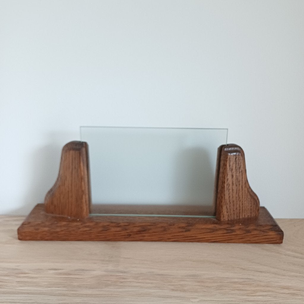 Vintage fotolijst Meubelfabriek Oisterwijk, Audio, Tv en Foto, Fotografie | Fotolijsten, Gebruikt, Standaard fotolijst, Hout, Met glas