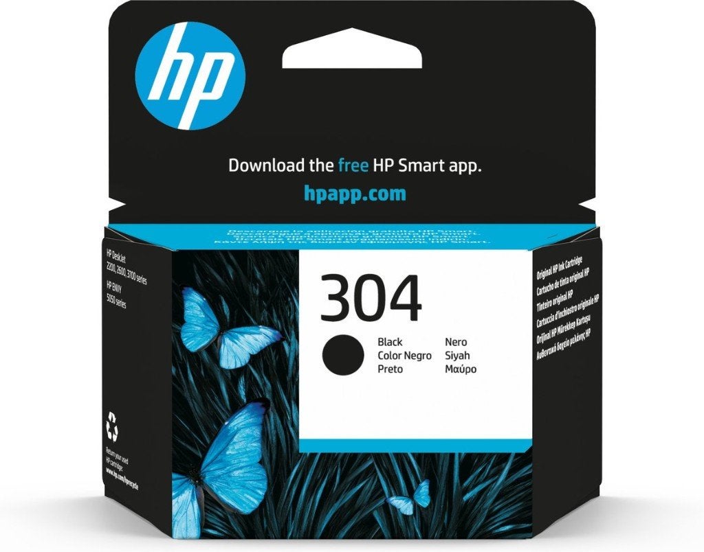 HP 304 Zwarte Origineel (Cartridge) *Nieuw*, HP, Info@HP.nl, Nieuw, Ophalen of Verzenden