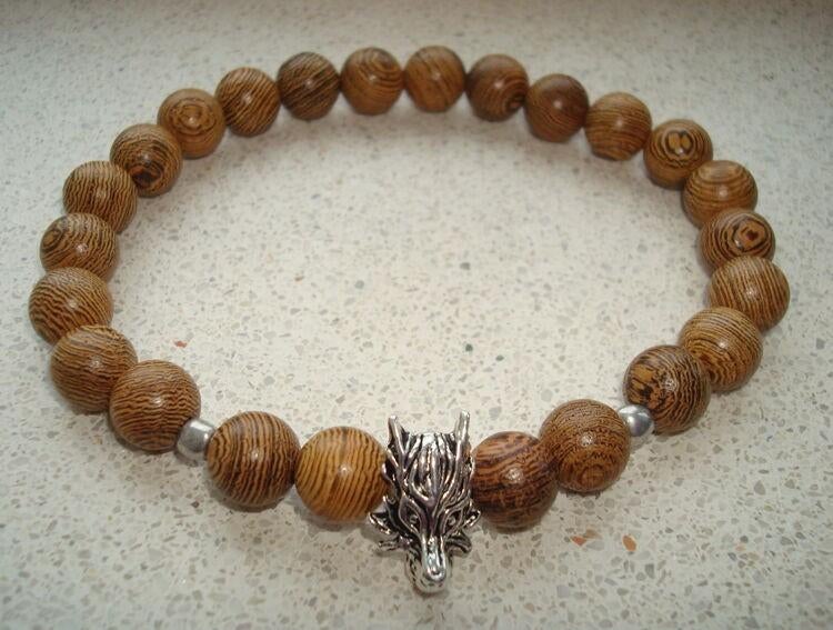 Armband Dragon van Wengé in maat naar wens, Info.adorabeads@gmail.com, Want 18 Hoogvliet, Adorabeads, Overige kleuren