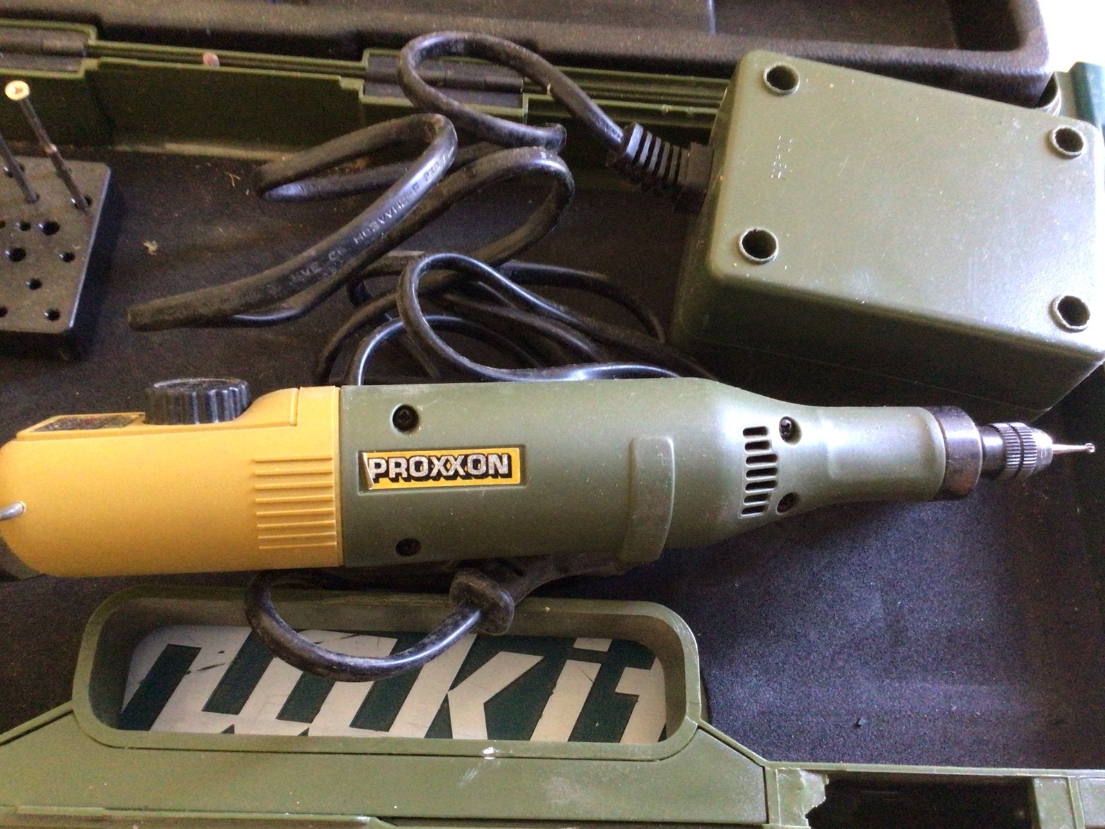 Proxxon Micromot 40/E Precisie Boormachine Set, Gebruikt, Variabele snelheid, Minder dan 400 watt, Ophalen