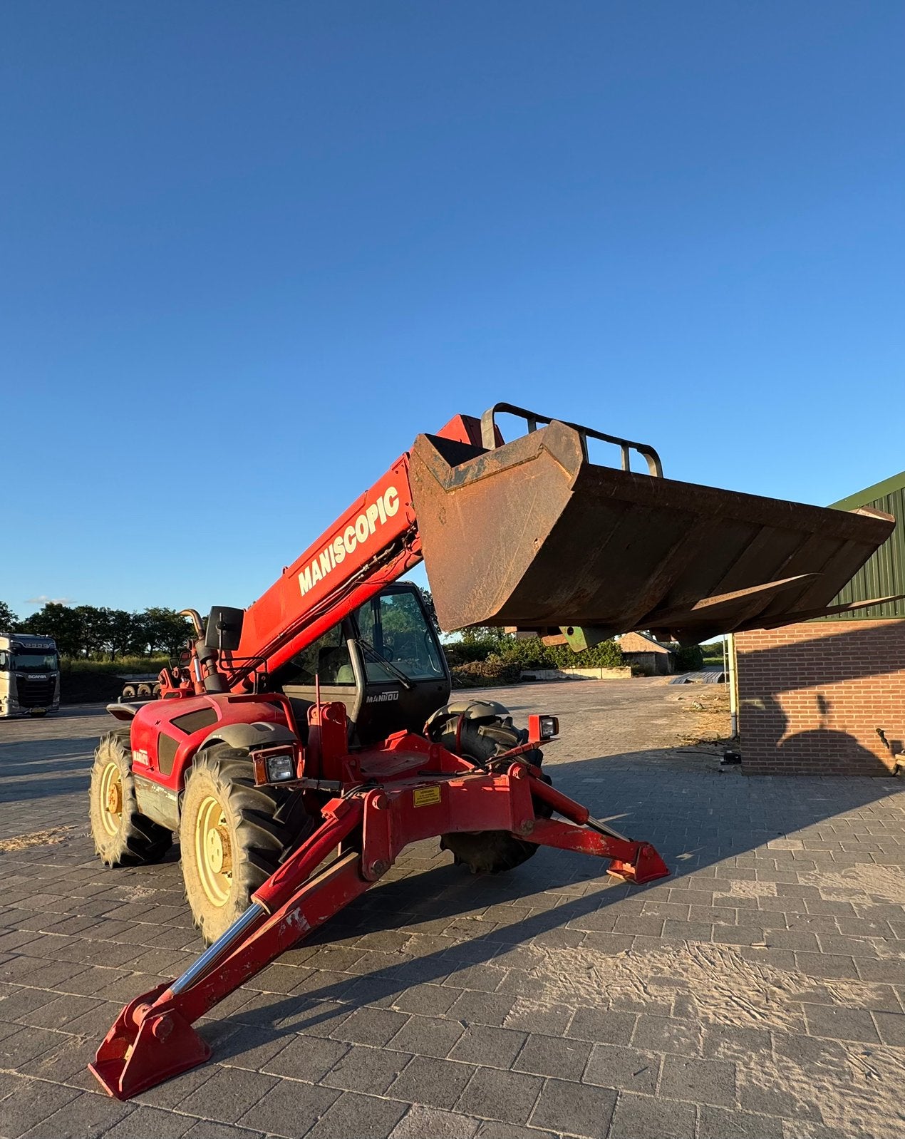 Verreiker Manitou MT 1337 SLT Turbo 4x4, Ophalen of Verzenden, Akkerbouw, Oogstmachine