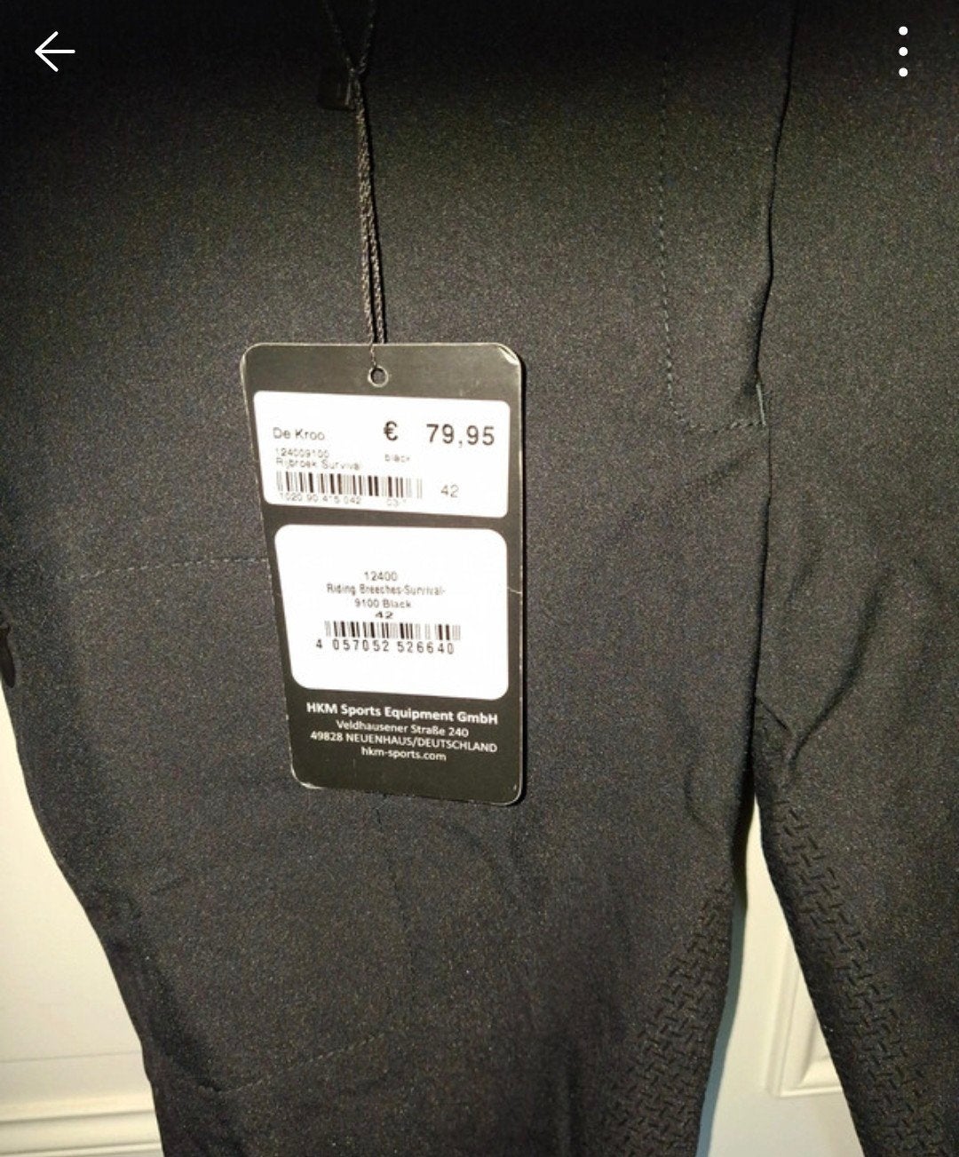 Nieuw paardrijbroek van HKM, Nieuw, Ophalen of Verzenden, Dames, Recreatie