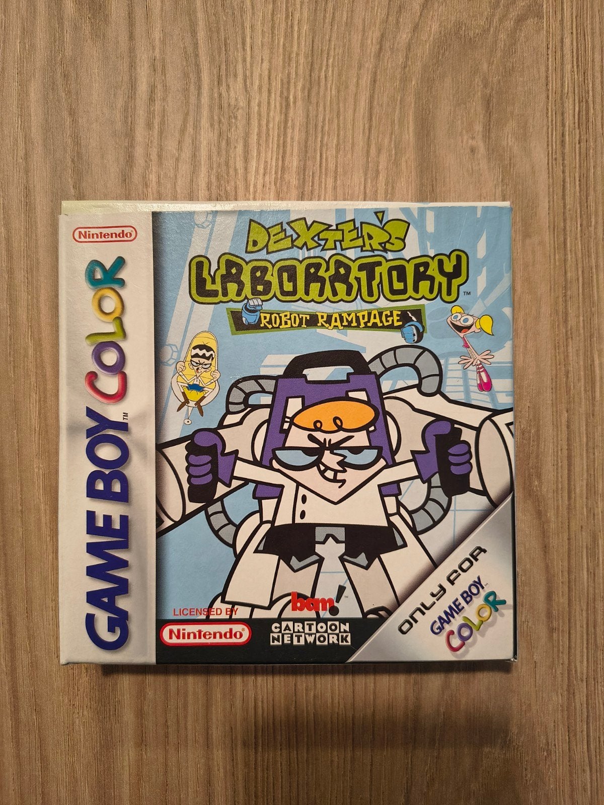 Dexter's Laboratory Robot Rampage Game Boy Color, Avontuur en Actie, 1 speler, Ophalen of Verzenden, Zo goed als nieuw