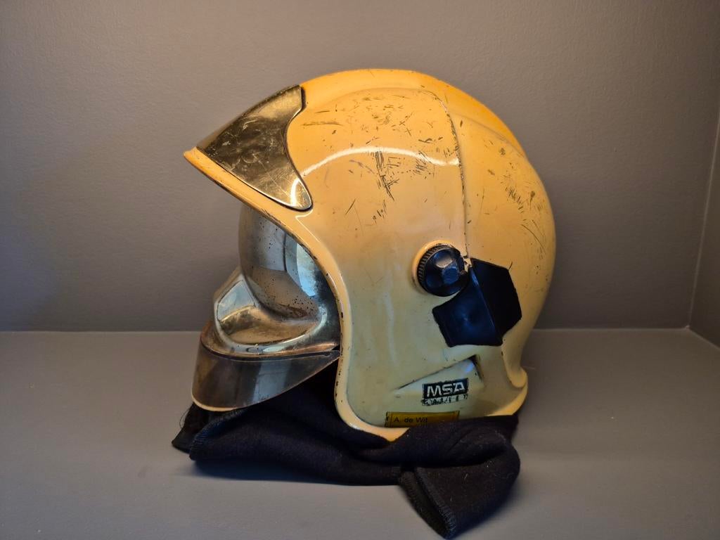 Gallet brandweerhelm, Verzamelen, Ophalen of Verzenden, Landmacht, Nederland