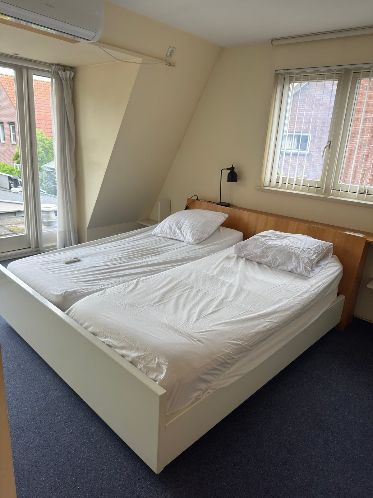GRATIS OP TE HALEN AUPING BED, Ophalen, Zo goed als nieuw, Tweepersoons, Auping
